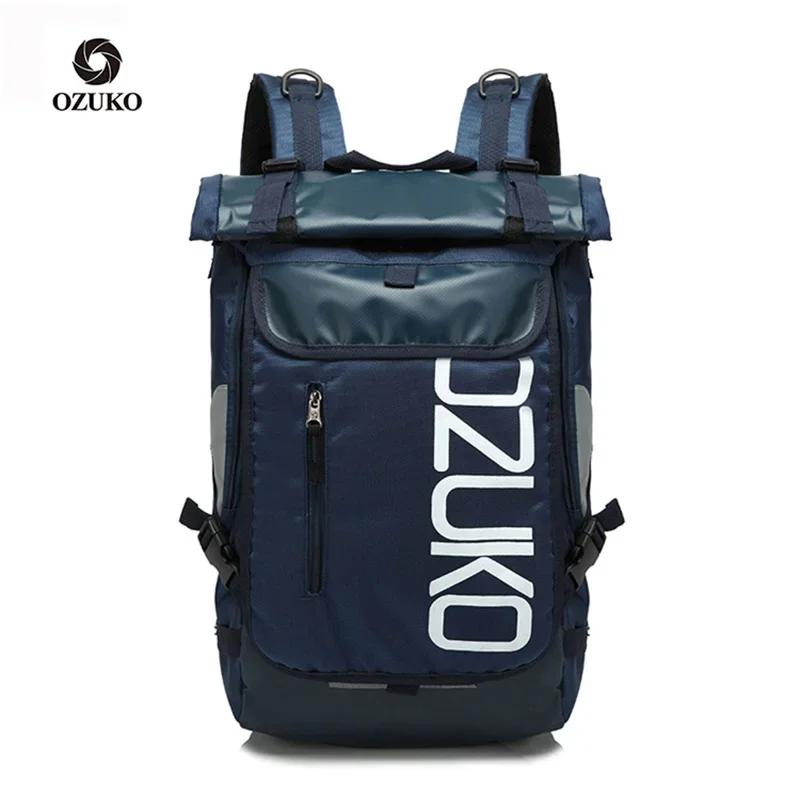 OZUKO cartable pour adolescent 15.6 pouces ordinateur portable sac à dos d'eau 49*28*14 hommes étudi