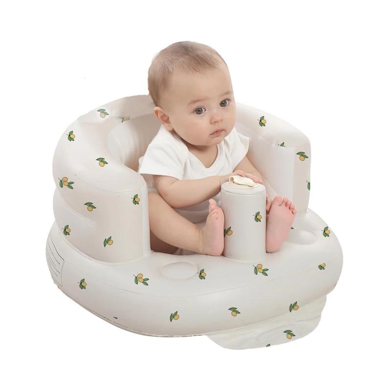 Canapé gonflable pour enfants, canapé gonflable pour bébés de 3 mois et plus, sièges pour bébés, gon