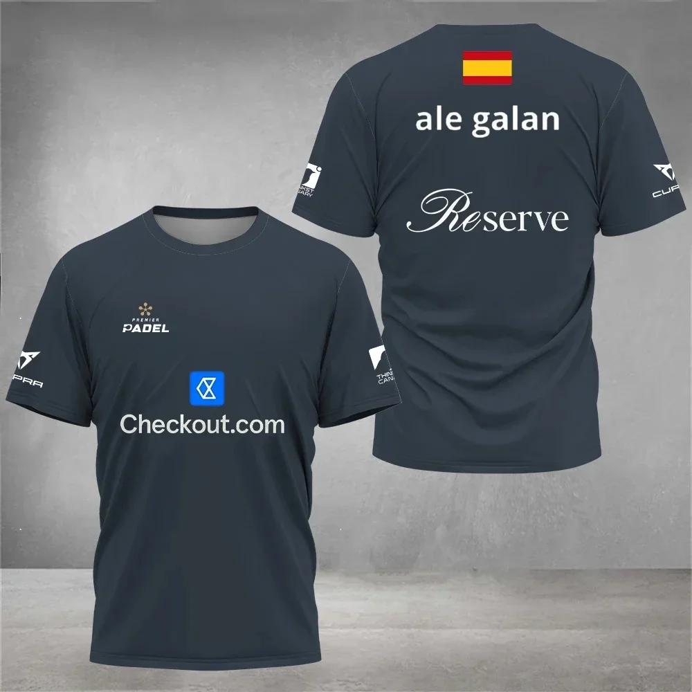 Cool Padel T-shirt respirant à manches courtes pour hommes et femmes, t-shirt d'été à séchage rapide