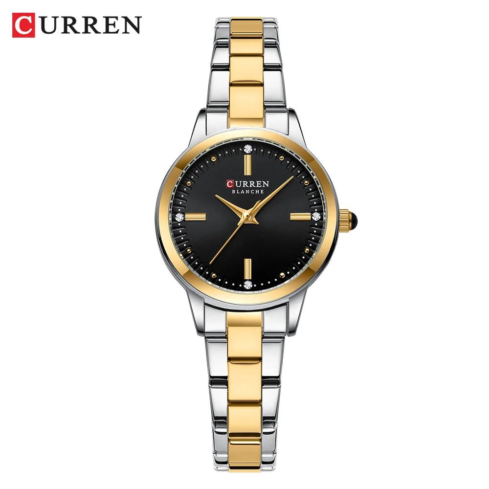 CURREN montres pour femmes mode originale montre-bracelet à Quartz pour dames cadran romain diamant