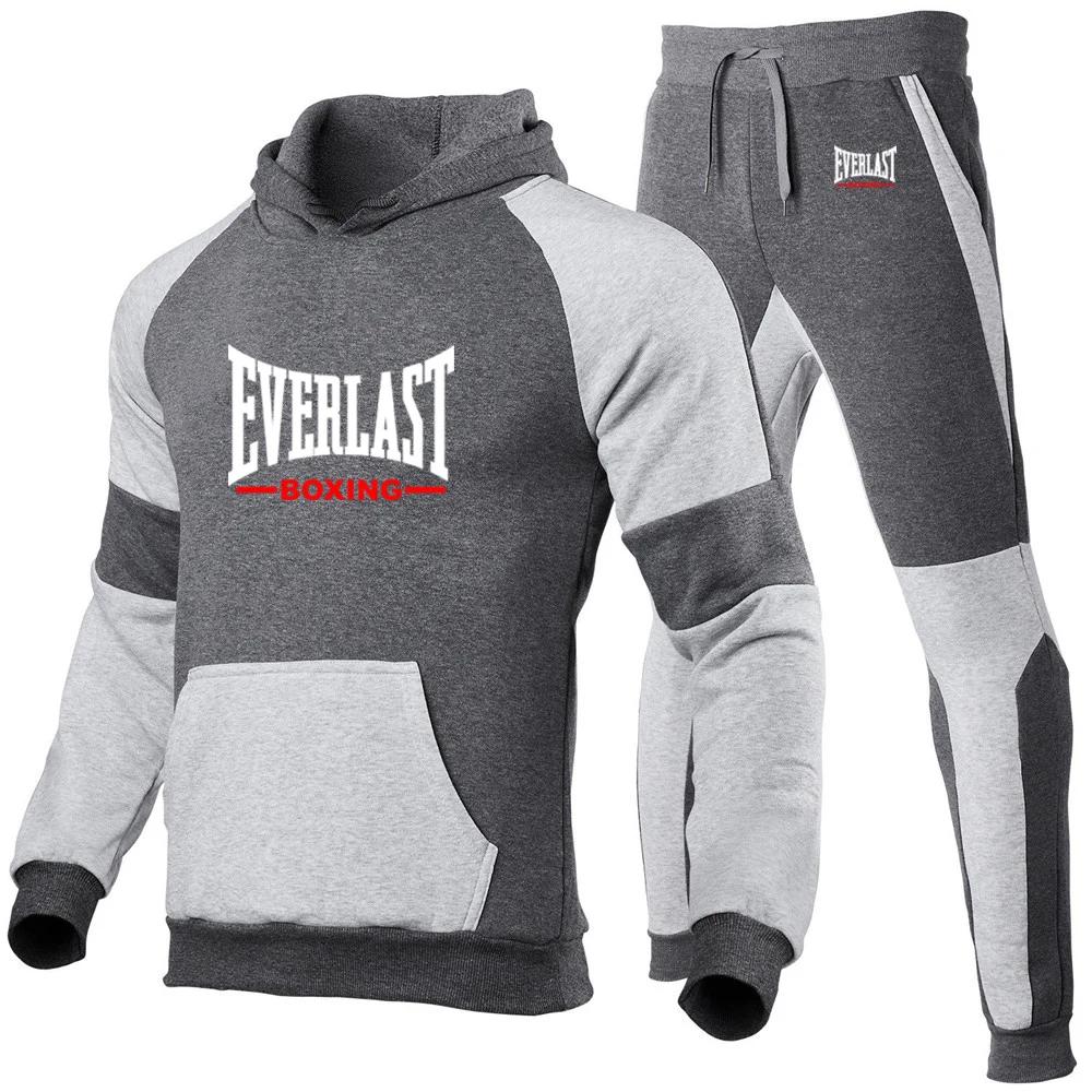 Everlast 2025 printemps automne hommes nouvelle haute qualité sweats à capuche couverture en coton +