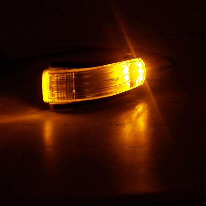 Rétroviseur latéral R-AUTO Clignotant LED Aile de porte Rétroviseur Voyant pour TOYOTA COROLLA AURIS