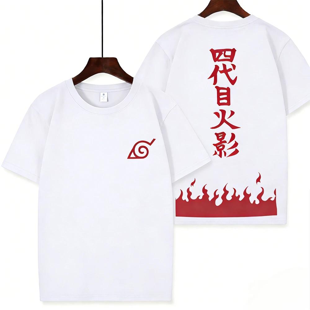 T-shirt à manches courtes Naruto Animation Generation IV Surrounding The Same Cos, T-shirt imprimé N