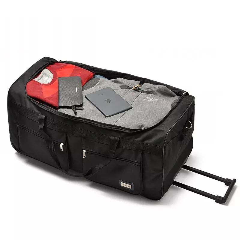 32 "40" pouces grande capacité chariot bagages bagages roulants étanche Oxford sac polochon sac à ro