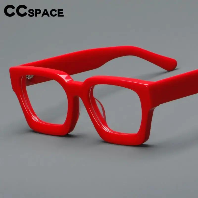56992 Vintage universel Prescription lunettes cadre dame carré acétate optique lunettes montures ten