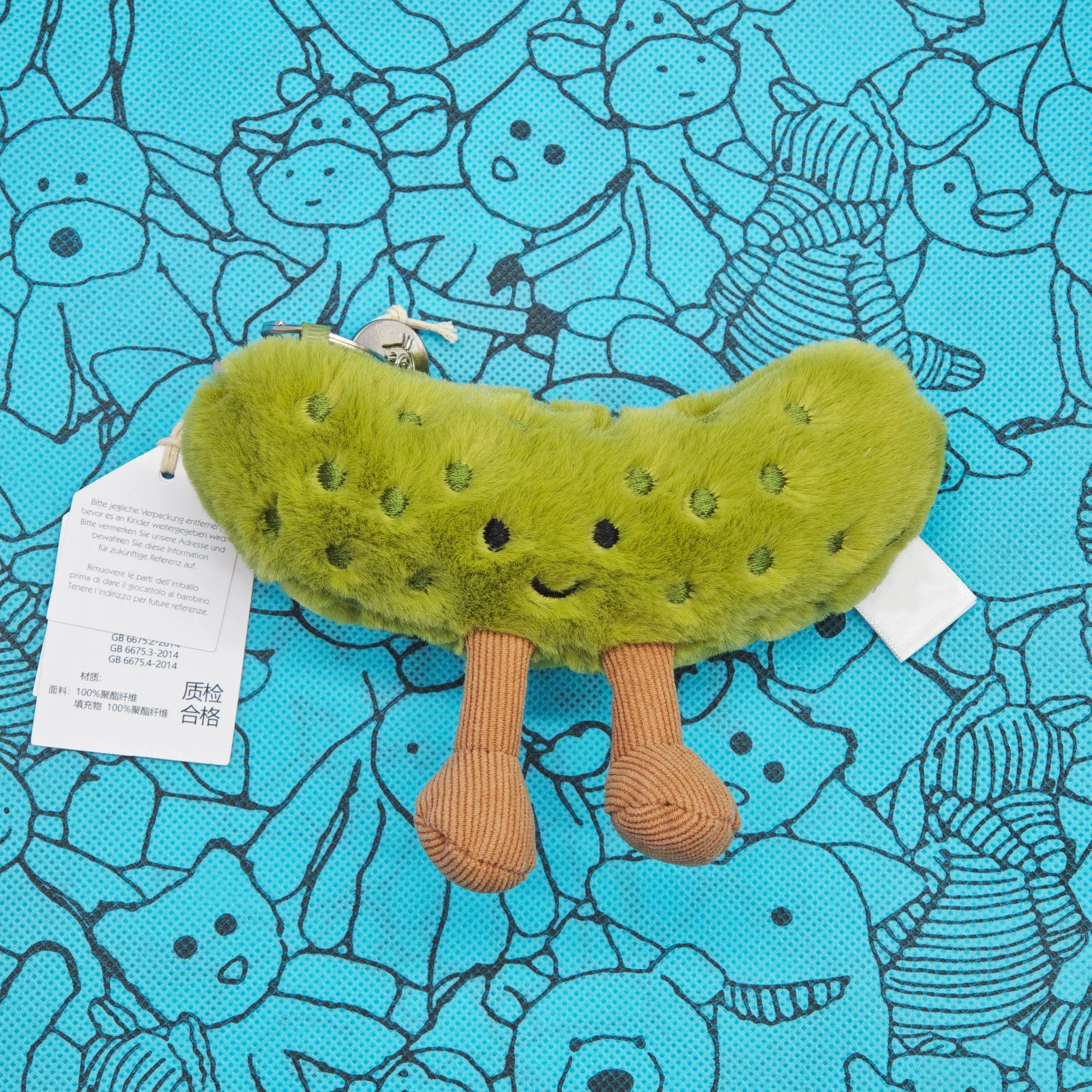 Nouveauté 2026 JC Fun Bestseller – Pendentif en peluche fruit – Raisin, Avocat, Poire, Fruit du drag