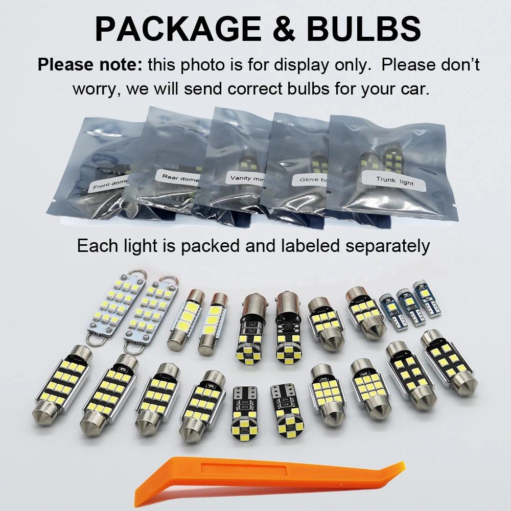 ZITWO – Kit complet d'ampoule LED pour intérieur de voiture, Canbus, pour Mercedes Benz MB M ML clas