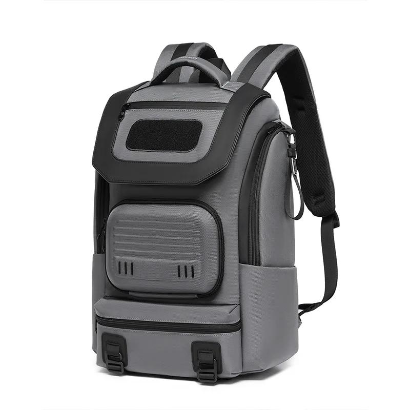 Ozuko sac à dos pour hommes sac de voyage multifonctionnel en plein air grande capacité étanche comp