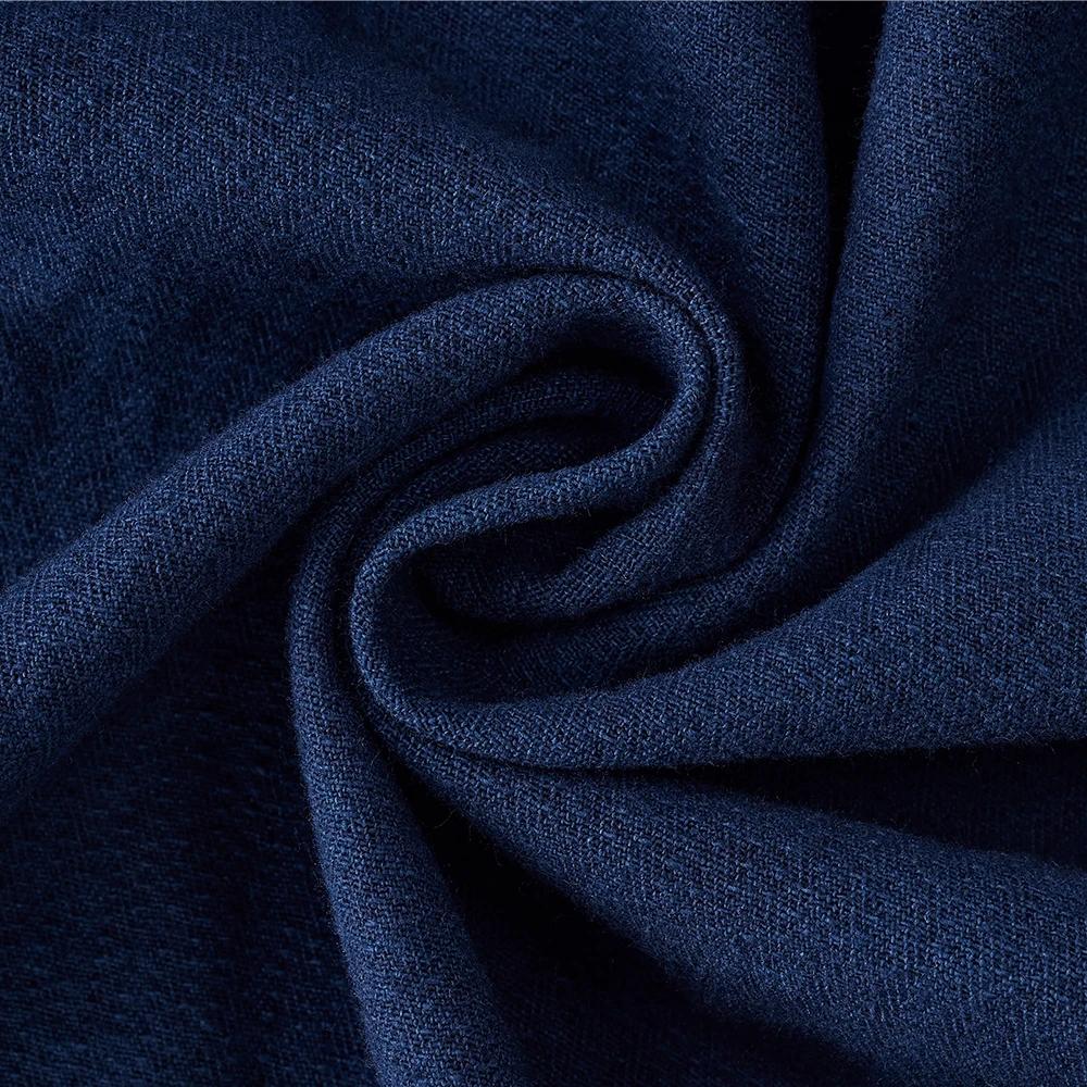 Veste indigo à chevrons vintage pour hommes, vêtements de travail français tehonneur en bleu, mantea
