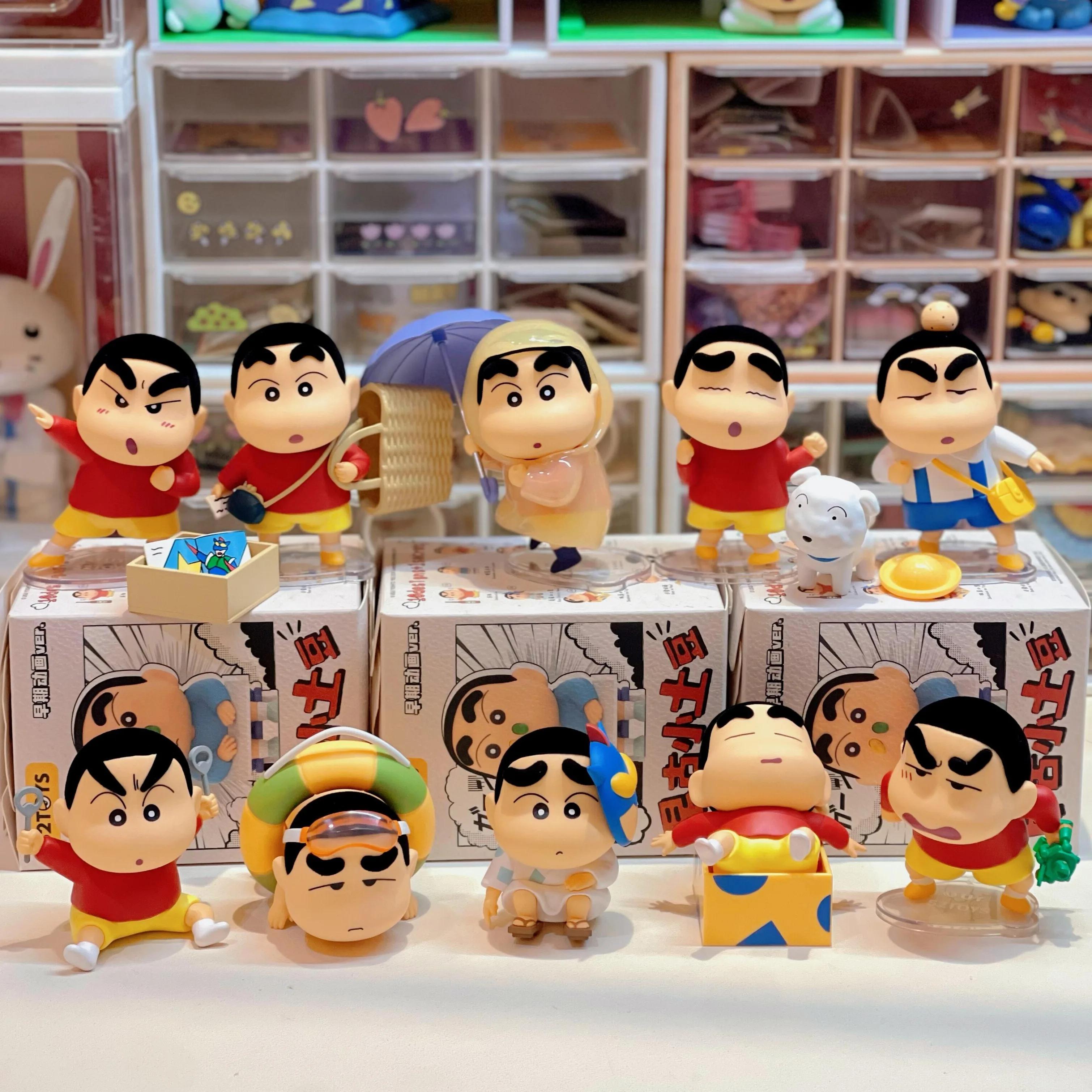 Crayon Shin Chans Shinnosuke Nohara, série de pommes de terre anciennes, boîte aveugle, figurine d'a