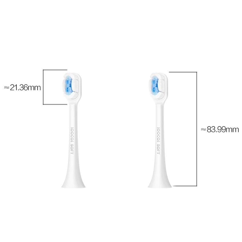 SOOCAS – têtes de brosse à dents électrique sonique originales, têtes de rechange pour brosse à dent