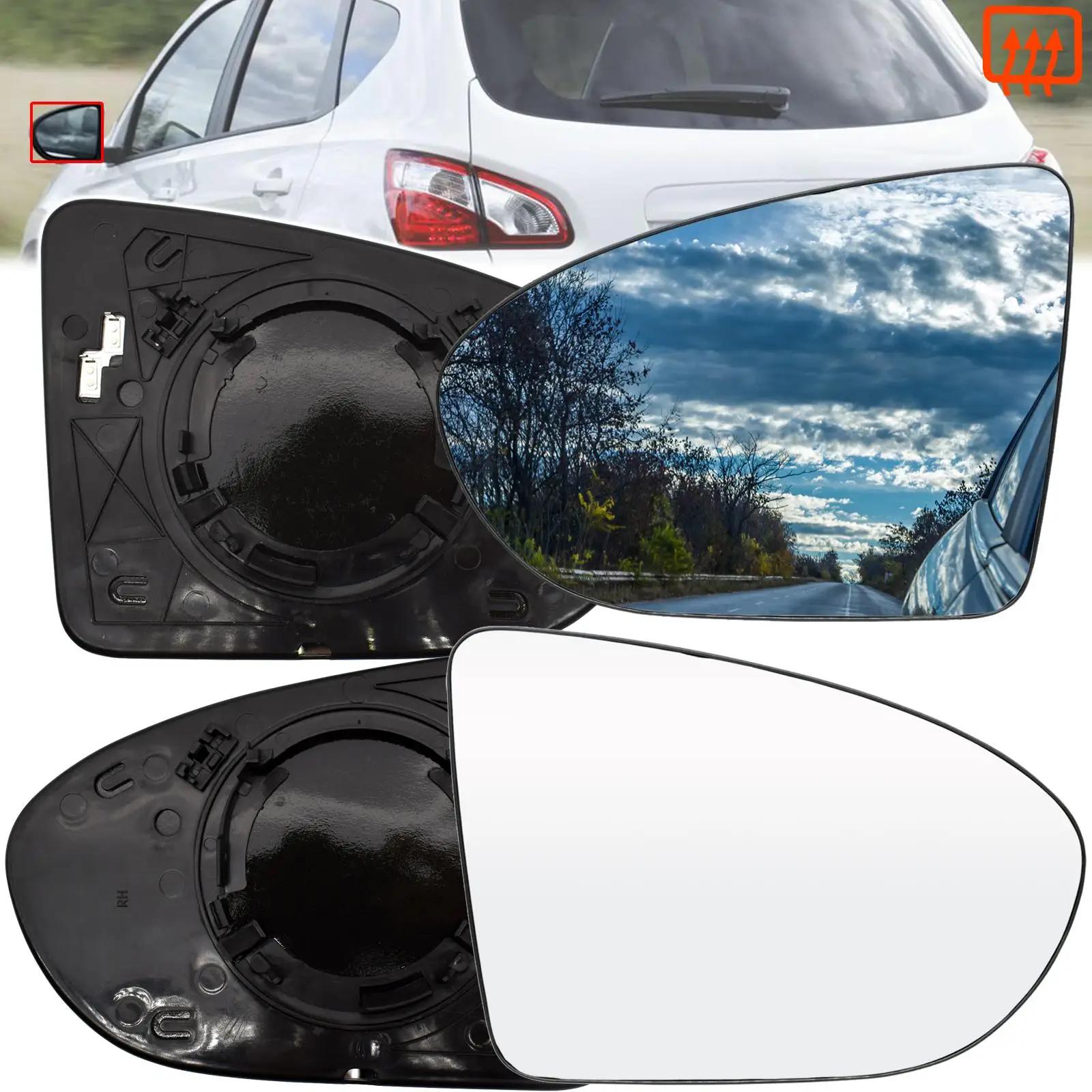 Rétroviseur Latéral de Porte Droite en Verre, pour Nissan Qashqai + 2 / Dualis J10 2007 - 2014