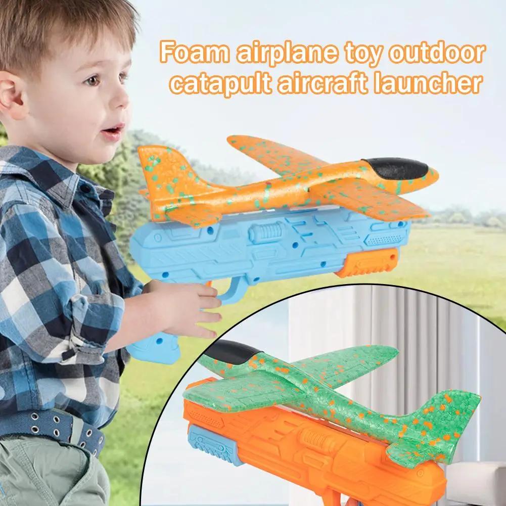 Jouets d'avion d'éjection pour enfants, planeur d'avion en mousse, jeux de plein air Parent-enfant,