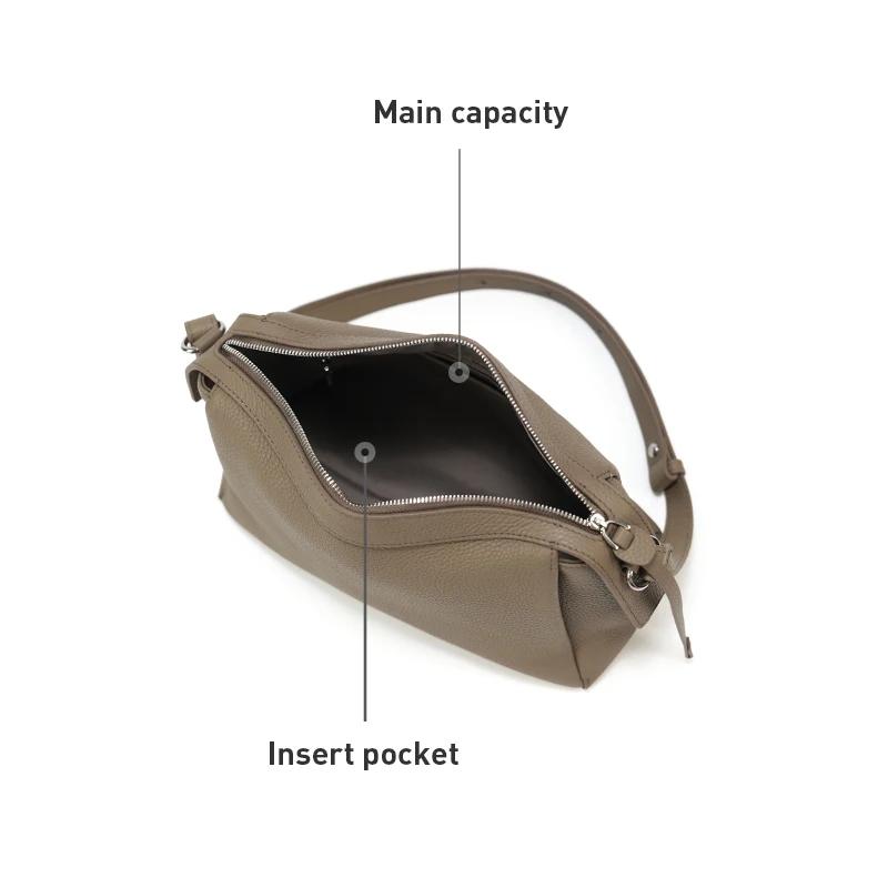 LA FESTIN-Sac à Main à Bandoulière pour Femme, Marque Originale, Nouvelle Collection 2024