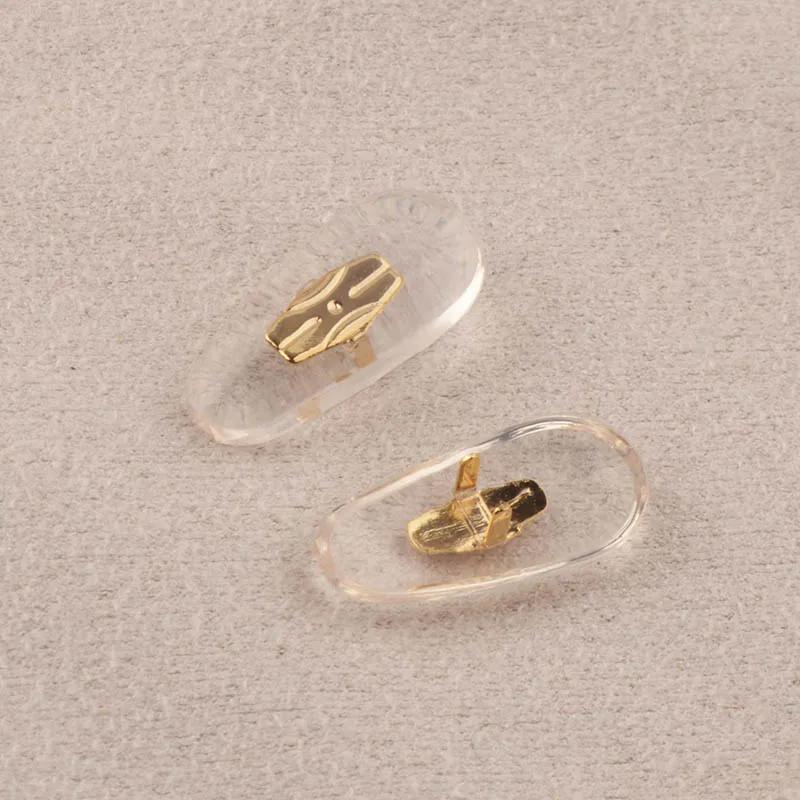 Coussinets de nez de remplacement pour lunettes de soleil Rayban, type à clipser, NCL002, 10/100 piè