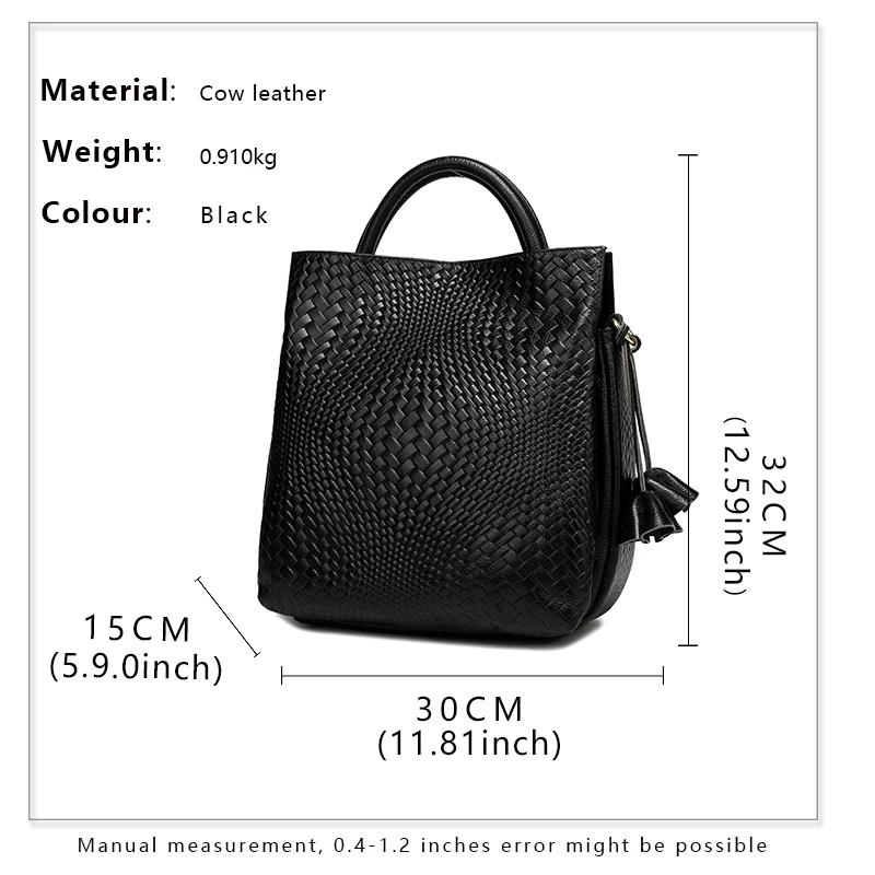 Sac à Main à Motif Tissé Noir pour Femme, Sacoche Décontractée, Polyvalente, Luxueuse, à la Mode
