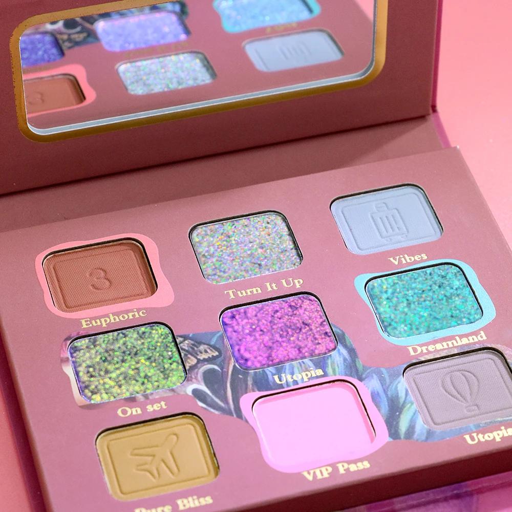 Sheeneffect-Palette de fards à barrage de haute qualité, produits de maquillage professionnels, cosm