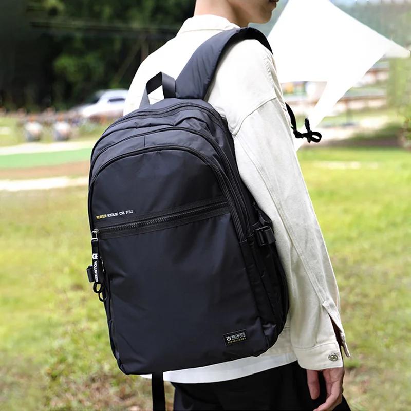VOLUNTEER sac à dos pour hommes mode décontracté voyage ordinateur portable sac à dos étanche sac à