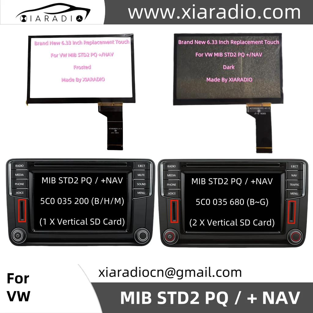 Écran tactile de 6.33 pouces, TDO-WVGA0633F00039 WVGA0633F00045, pour VW MIB STD2 PQ, Radio de Navig