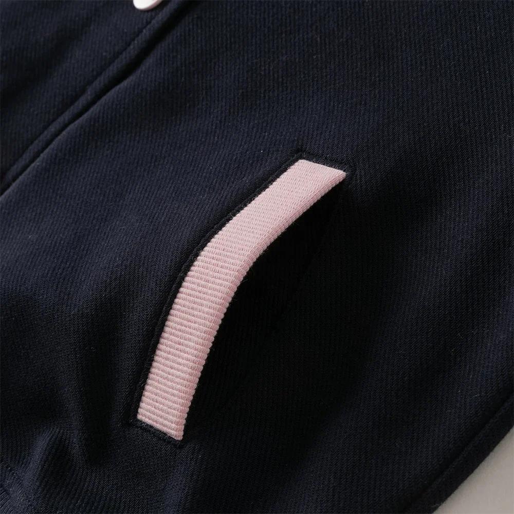 Dave Bella enfants filles veste de Baseball hauts automne vêtements d'extérieur mode décontracté enf