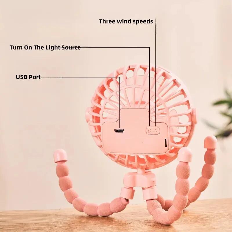 Poussette de bébé multifonctionnelle pour étudiant, Portable, batterie au Lithium Rechargeable par U