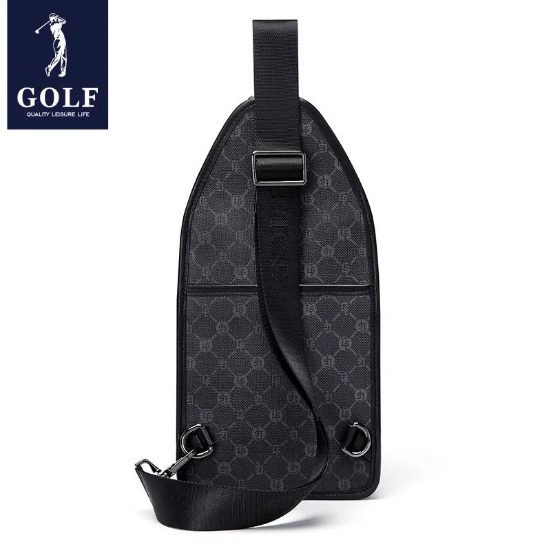 Sac à bandoulière GOLF pour hommes, sac à bandoulière, sac de poitrine tendance, petit sac d'affaire