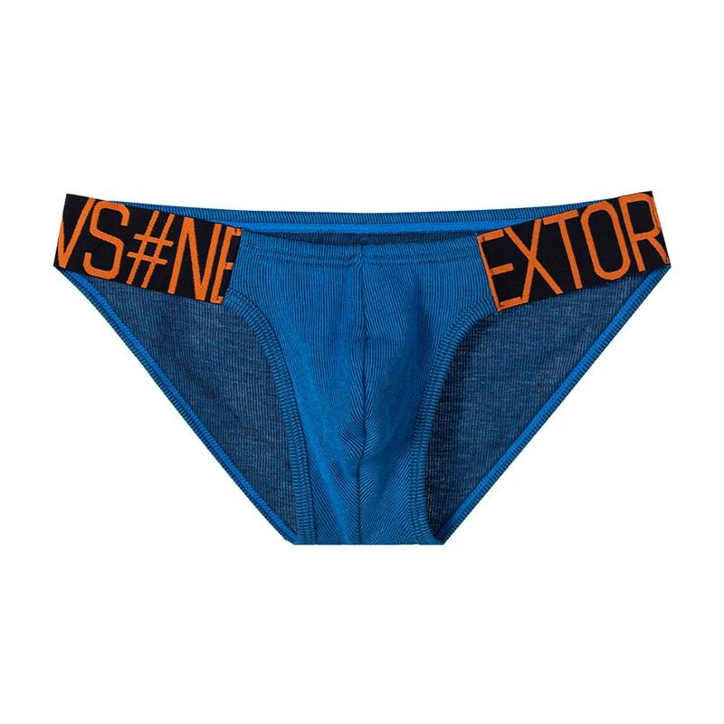 Sous-vêtements respirants en coton pour hommes, culottes à la mode, fourche haute, caleçons, OR6242