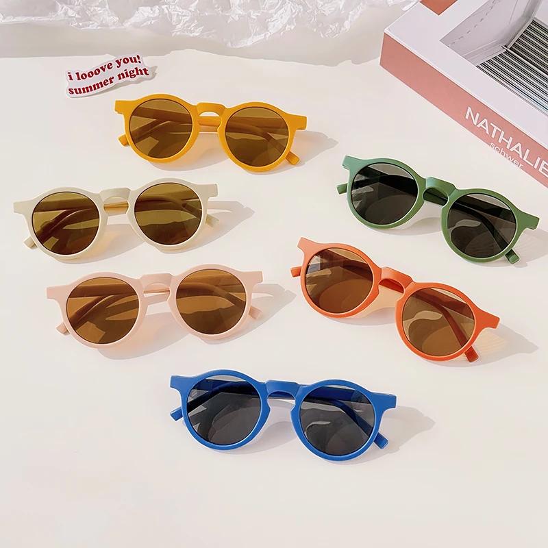 Lunettes de soleil classiques 2026 pour enfants, protection solaire extérieure, couleurs variées, pr