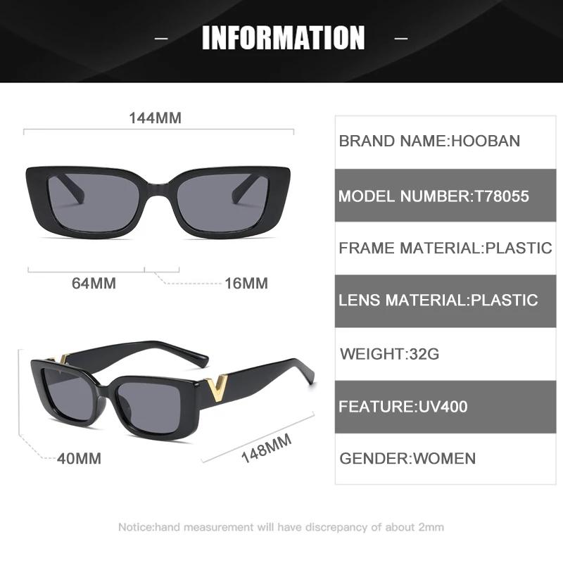 Mode Cat Eye lunettes de Soleil De Luxe V Lunettes de Soleil Pour Dames Classique Rectangle Conduite