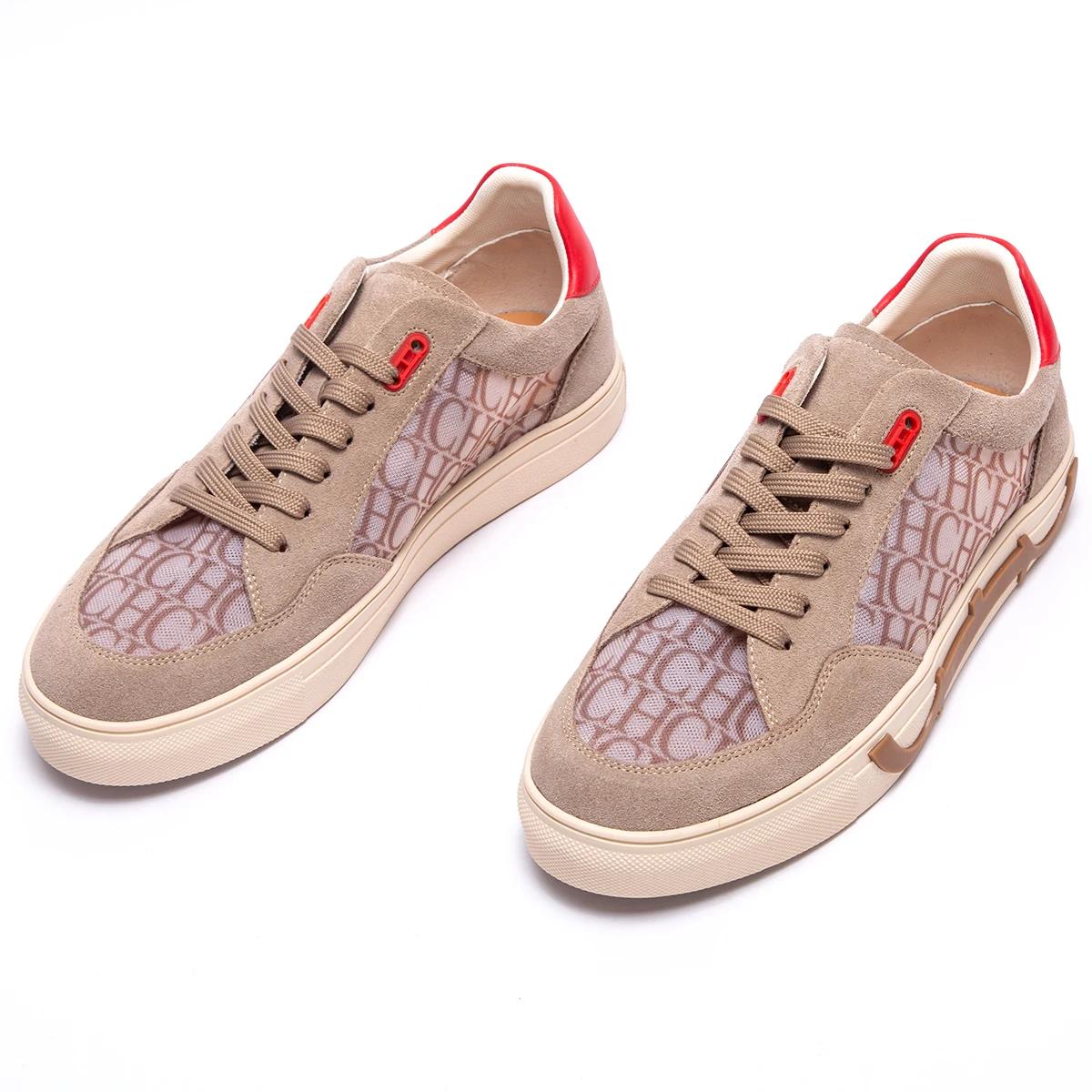 Chaussures de marche pour hommes Printemps/Été 2026 – Chaussures vulcanisées en maille à semelle pla