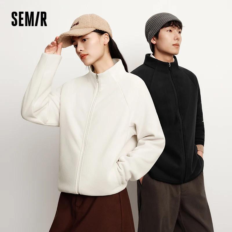 Semir veste polaire unisexe 2025 automne hiver nouveau col montant polaire doublure chaude vêtements