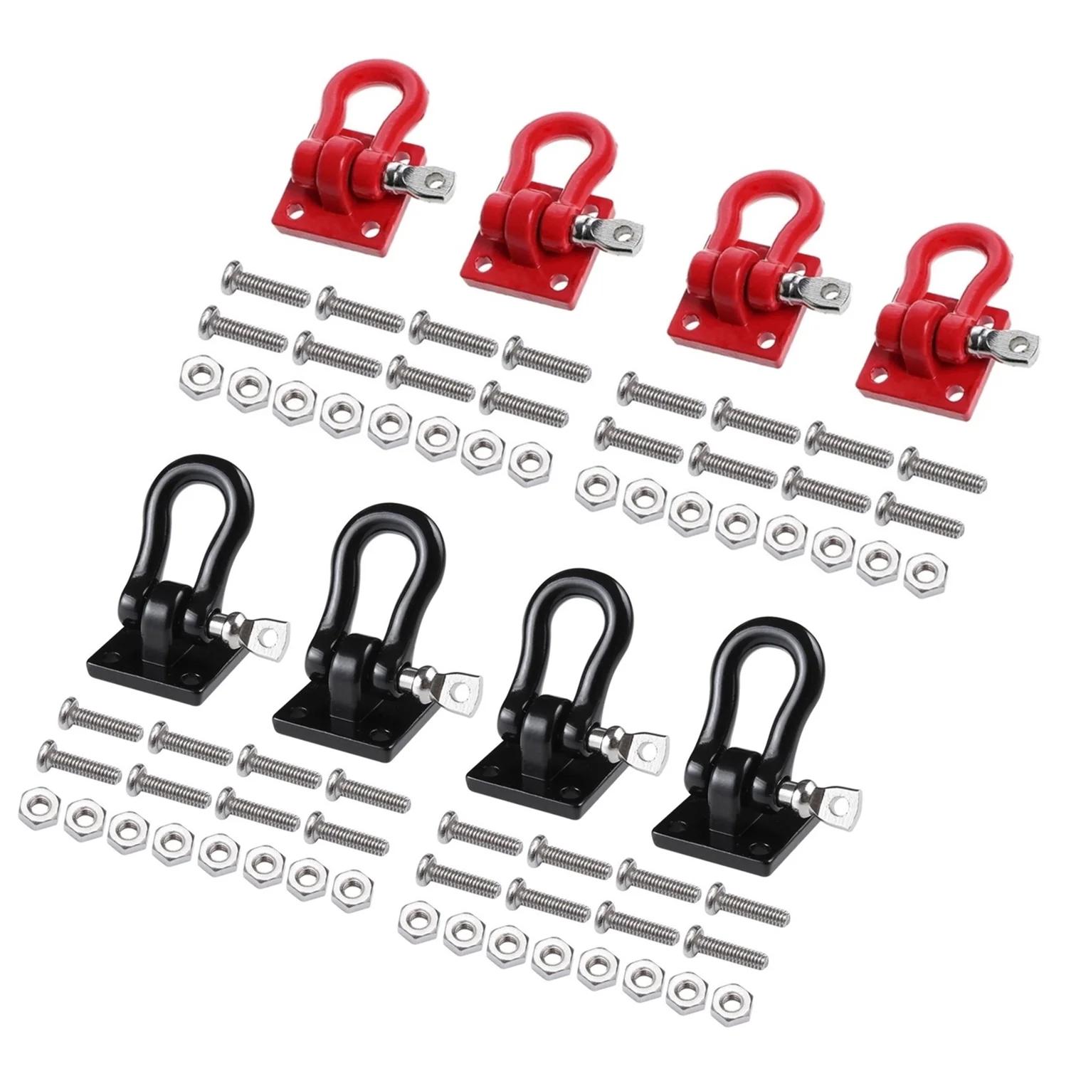Boucles de remorquage métalliques, crochets de remorquage, manilles de remorquage pour voitures RC C