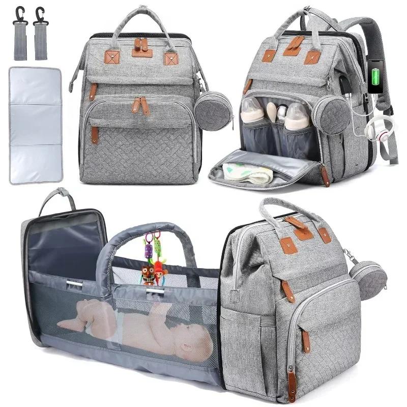 Sacs Proxy pour Couches pour Bébé, Station Portable, Lit de Voyage, Couffin Pliable, Ombre CPull, Co
