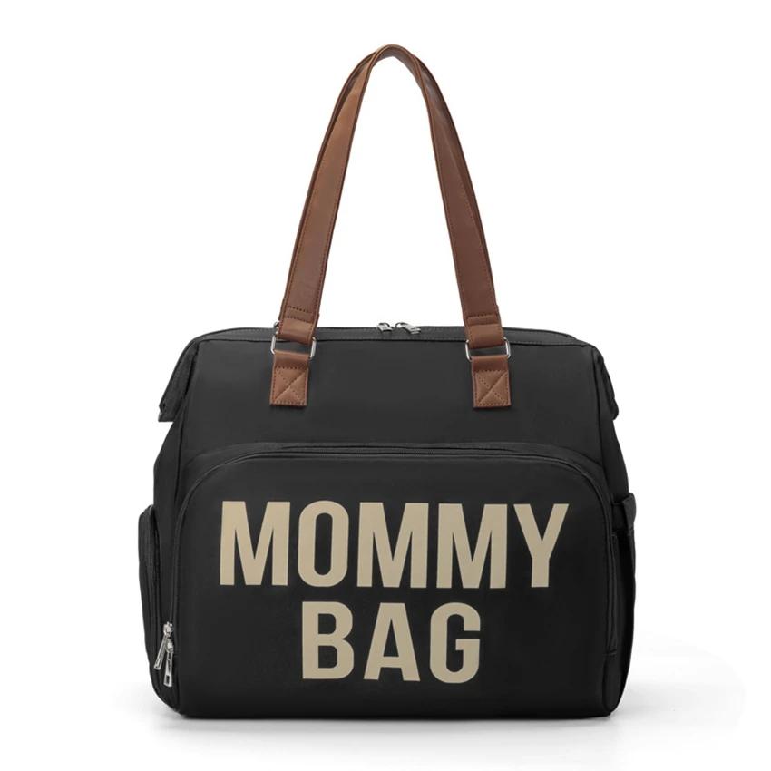 Sacs à couches pour maman à bandoulière unique, sacs à dos de voyage de grande capacité avec matelas
