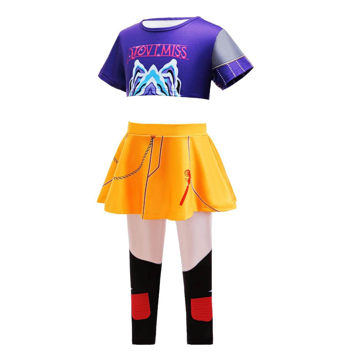 Costume de fille 3PS, tendance coréenne, costume de jeu de rôle hip-hop, costume de spectacle sur sc