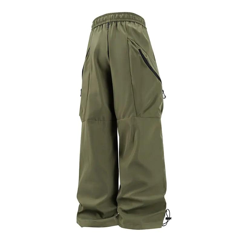 Printemps automne pantalon décontracté mode ample confortable respirant plusieurs poches Cargo panta