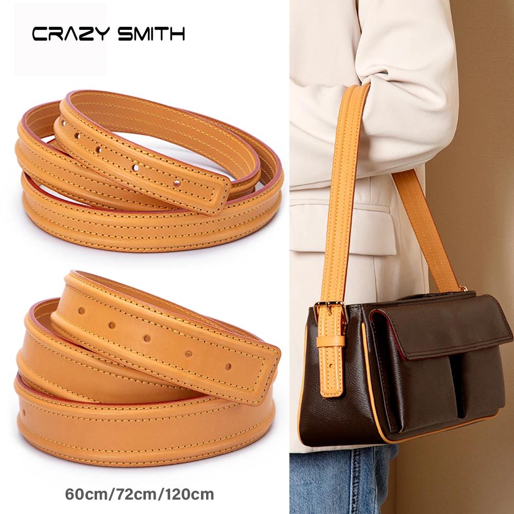 CRAZYSMITH Vachetta Sangle de sac en cuir de rechange pour LV VIVA CITE PM MM couche supérieure en c