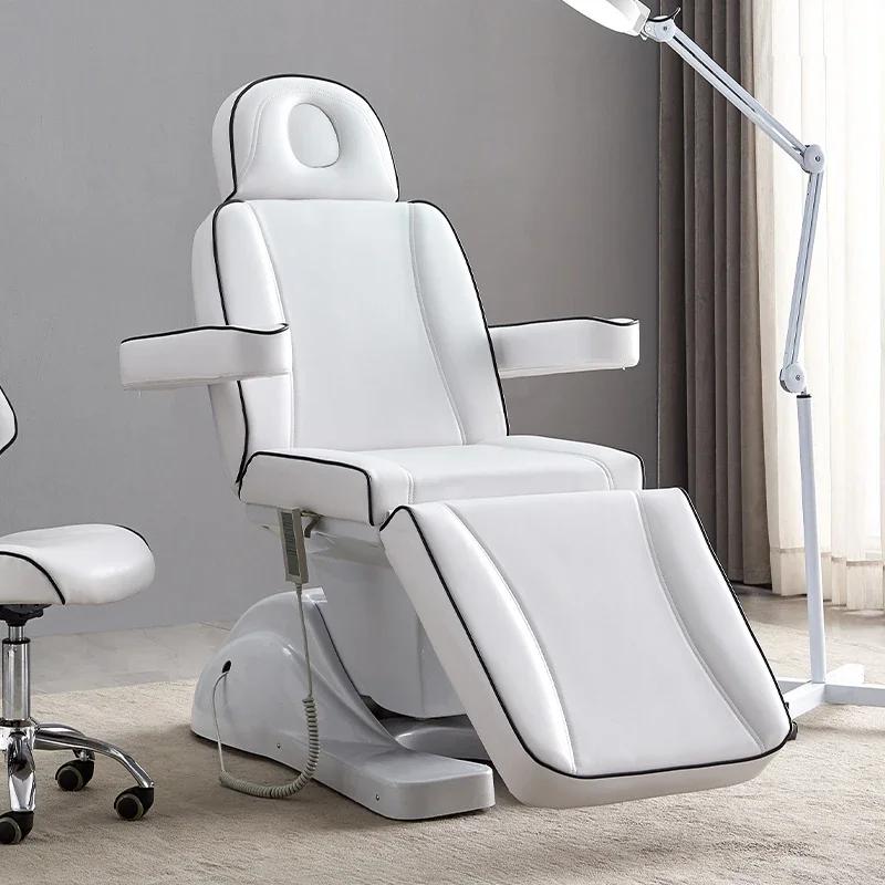 Lit de Beauté Électrique 2026 pour Salon, Lifting Automatique Spécial, Haut de Gamme, pour Micro-Inj