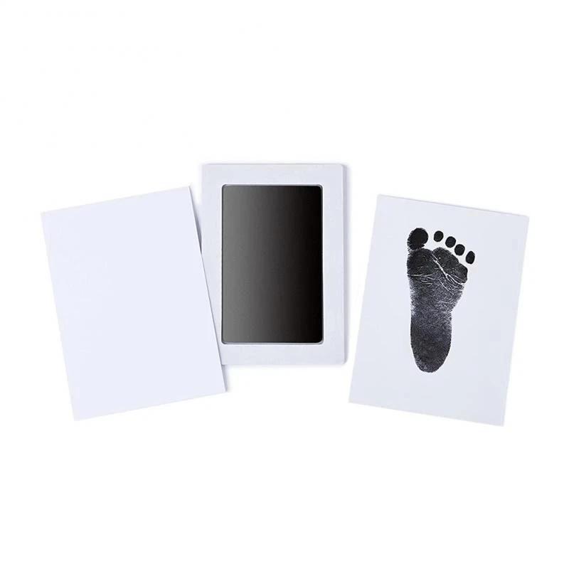 Kit de bricolage pour nouveau-né, tampons encreurs, cadre Photo, empreintes de mains, accessoires So