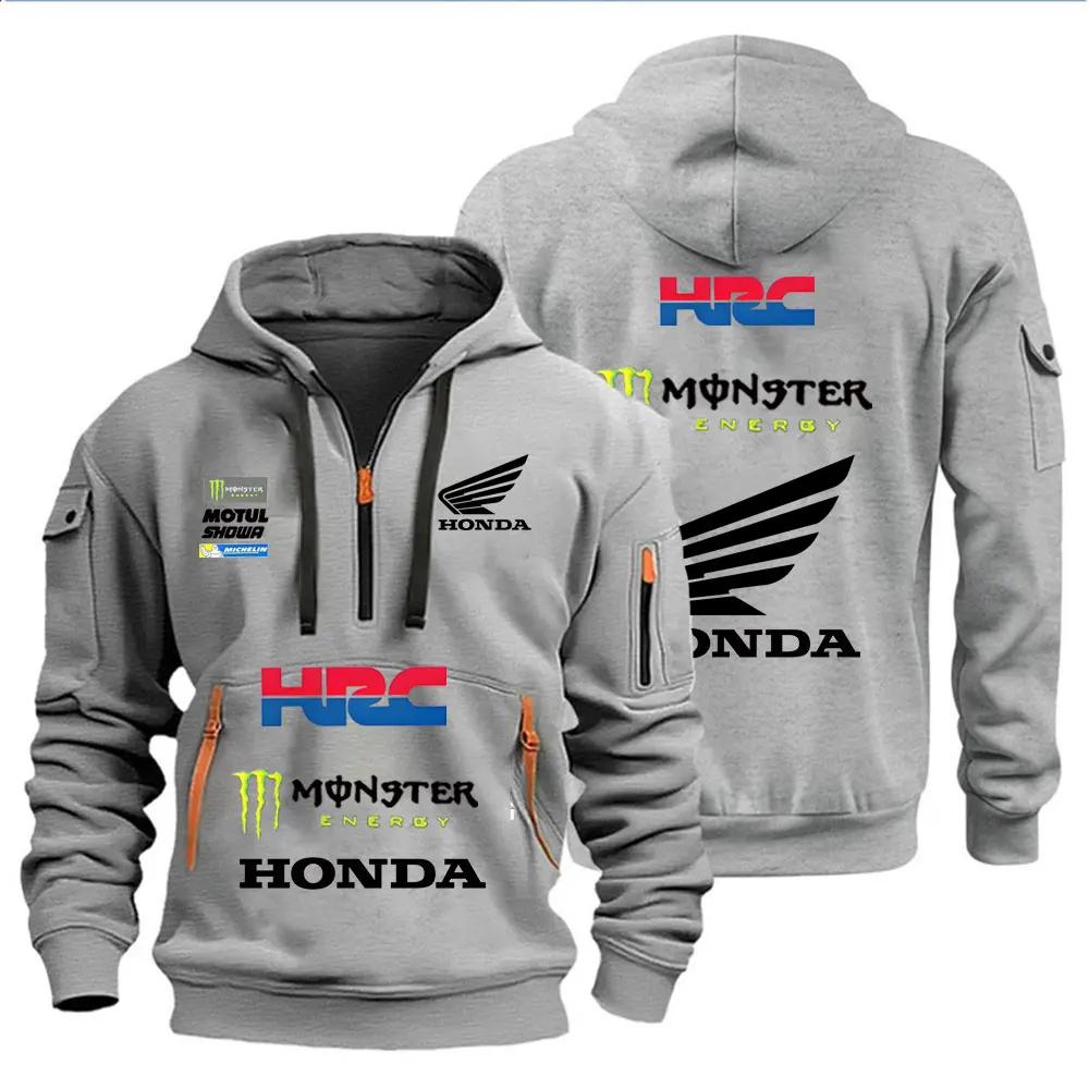 Honda moto cyclisme CBR Golden Wing usine équipe course costume veste vêtements de sport haut à capu