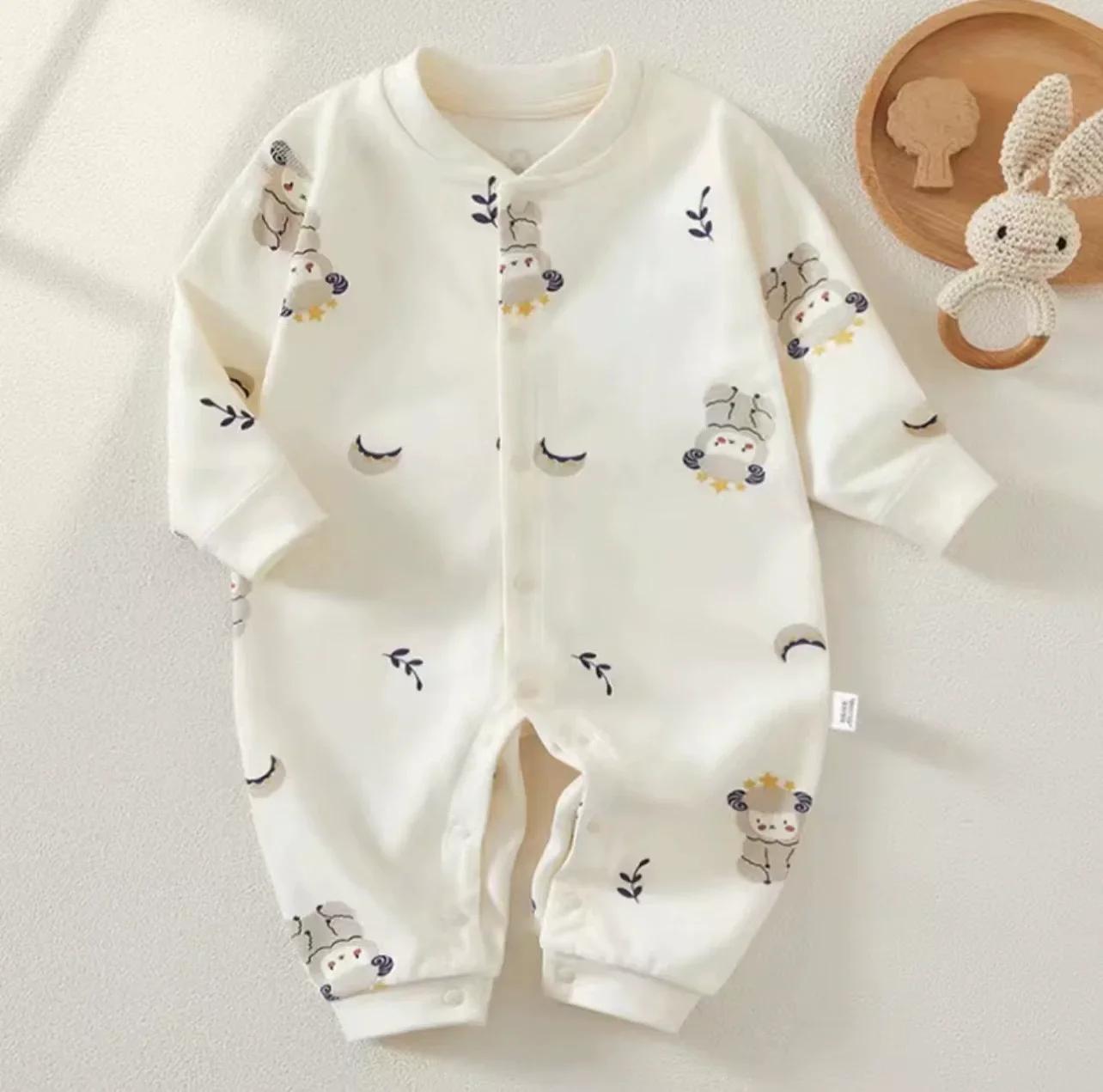 Vêtements d'automne pour bébé, body et une pièce pour garçons et filles, barboteuse pour nouveau-né,
