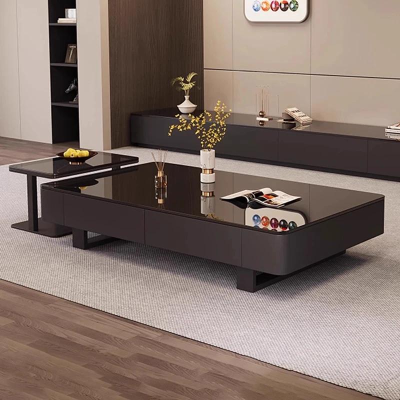 Table basse De beauté à la mode Tables basses De luxe européennes nordiques modernes Glamour exquis