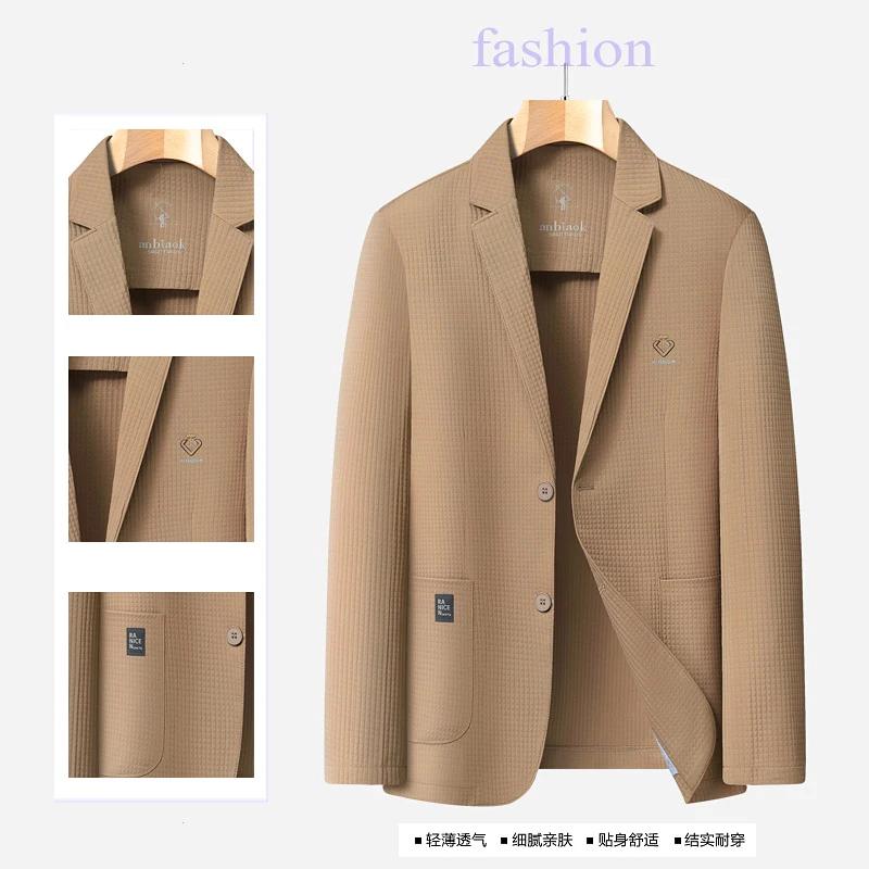 Costumes d'affaires décontractés haut de gamme pour hommes et blazers élégants décontractés pour jeu