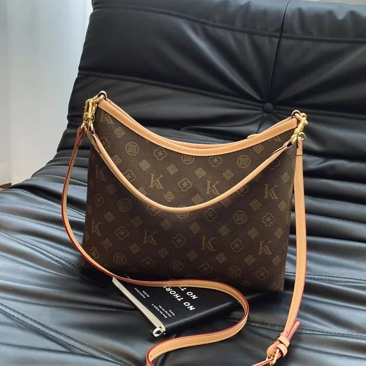 Sac à langer en cuir élégant et décontracté pour femme, grande capacité, texturé, original, rétro, p