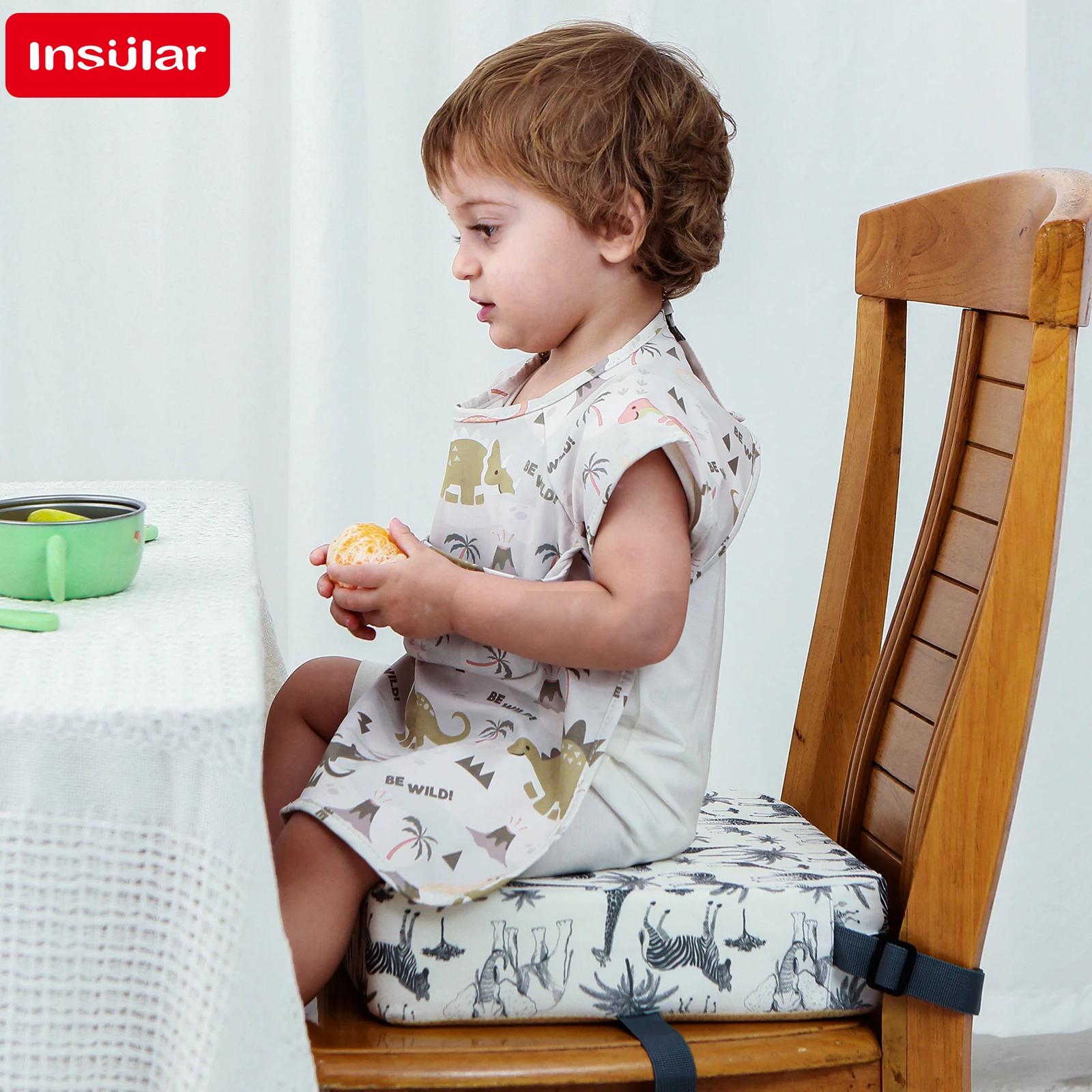 Coussin réglable INSULAR pour enfants - Rehausseur de siège sécurisé avec coussins amovibles pour bébé