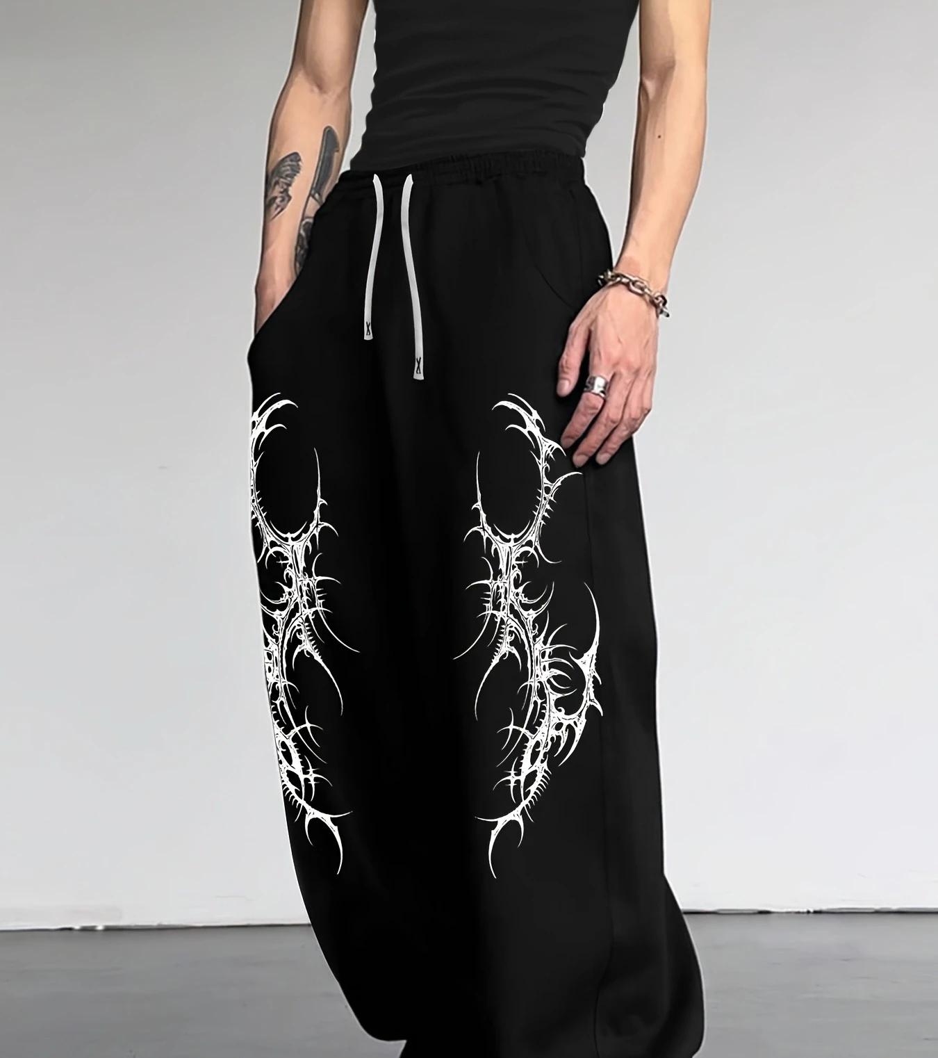 Nouveautés Mode Été 2026 : Pantalons Sport et Décontractés Imprimés 3D Style Gothique Rétro Hip-hop,