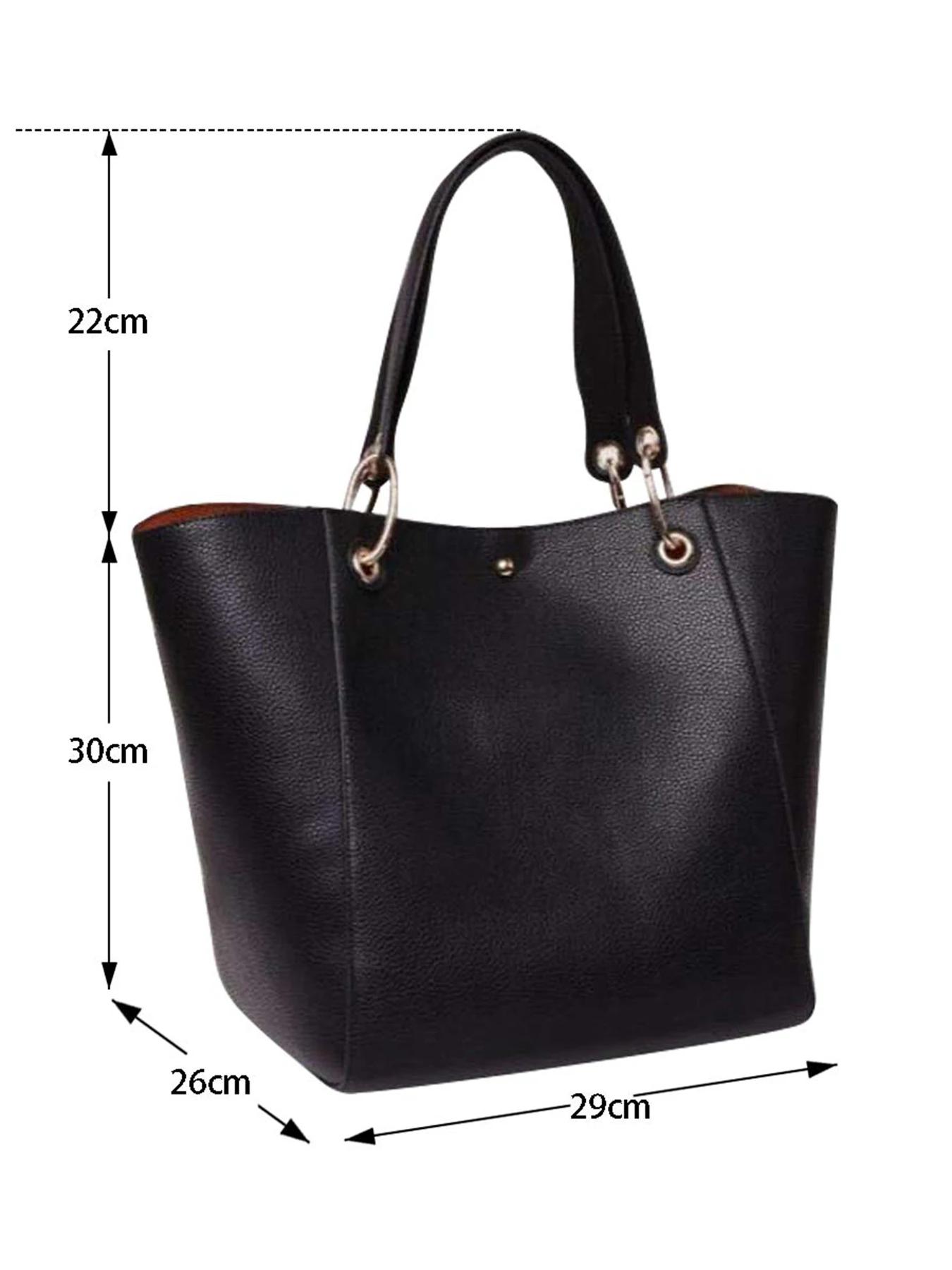 Pahajim sacs à main pour femmes grand sac fourre-tout en cuir PU sacs à main imperméables sac à band