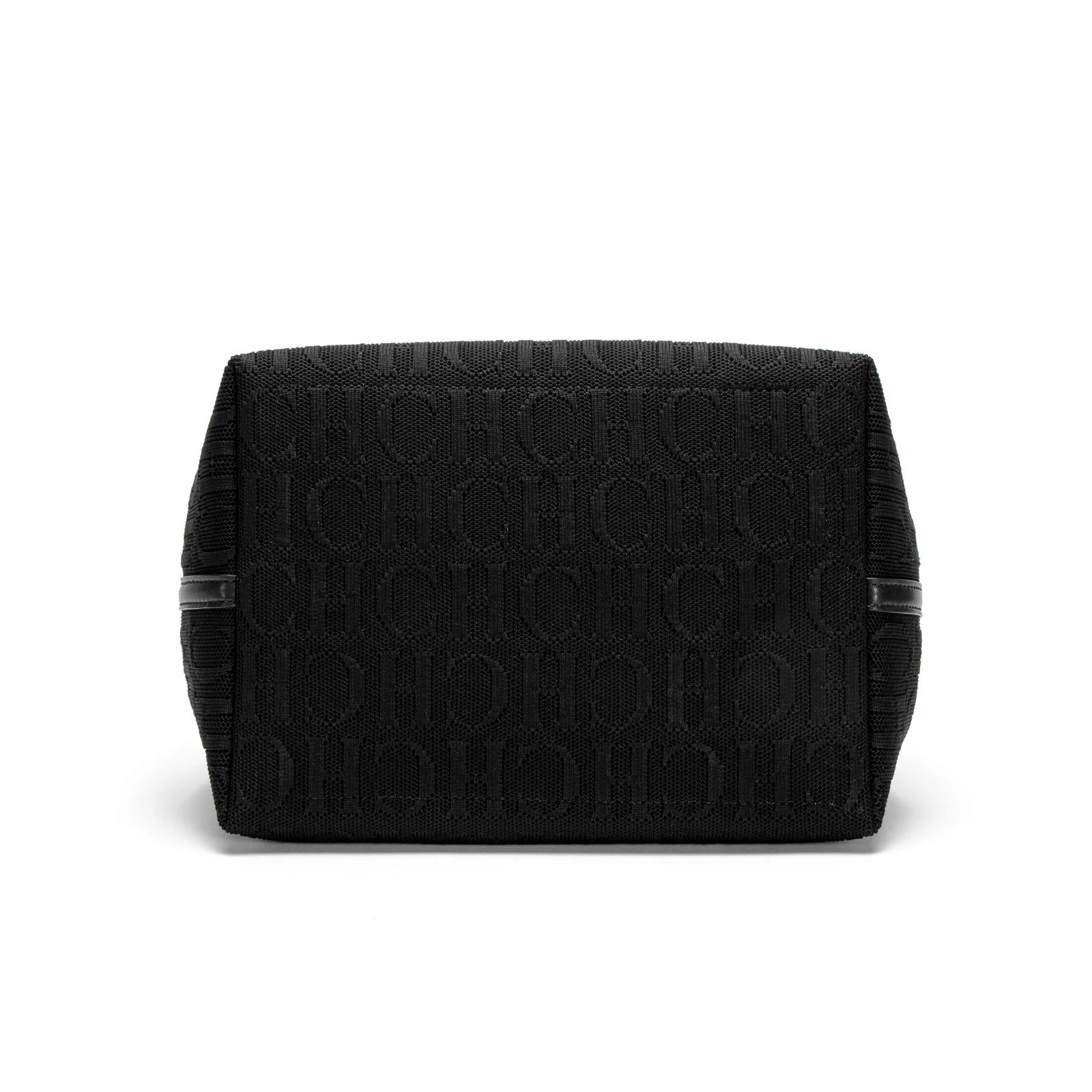 CHCH sac fourre-tout nouvelle grande capacité noir Simple tricoté sac à provisions 27*20*28 cm