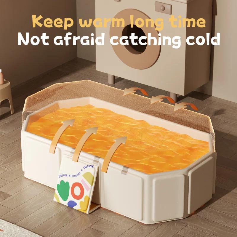 Baignoire pliable pour enfants baignoire Portable grande baignoire pour tout-petits lavabo de douche