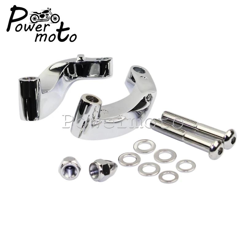 Kit d'adaptateur d'extension de délocalisation de miroir en aluminium de moto, pour Harley Ccalculat